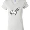 Women's Short Sleeve V-Neck T-Shirt Thumbnail