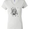 Women's Short Sleeve V-Neck T-Shirt Thumbnail