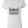 Women's Short Sleeve V-Neck T-Shirt Thumbnail