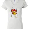 Women's Short Sleeve V-Neck T-Shirt Thumbnail