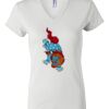 Women's Short Sleeve V-Neck T-Shirt Thumbnail