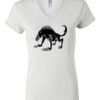 Women's Short Sleeve V-Neck T-Shirt Thumbnail