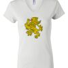 Women's Short Sleeve V-Neck T-Shirt Thumbnail