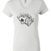 Women's Short Sleeve V-Neck T-Shirt Thumbnail