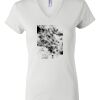 Women's Short Sleeve V-Neck T-Shirt Thumbnail