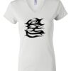 Women's Short Sleeve V-Neck T-Shirt Thumbnail