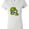 Women's Short Sleeve V-Neck T-Shirt Thumbnail