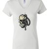 Women's Short Sleeve V-Neck T-Shirt Thumbnail