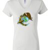 Women's Short Sleeve V-Neck T-Shirt Thumbnail