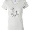 Women's Short Sleeve V-Neck T-Shirt Thumbnail