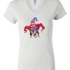 Women's Short Sleeve V-Neck T-Shirt Thumbnail