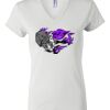 Women's Short Sleeve V-Neck T-Shirt Thumbnail