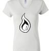 Women's Short Sleeve V-Neck T-Shirt Thumbnail