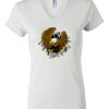 Women's Short Sleeve V-Neck T-Shirt Thumbnail