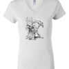 Women's Short Sleeve V-Neck T-Shirt Thumbnail