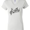 Women's Short Sleeve V-Neck T-Shirt Thumbnail