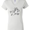 Women's Short Sleeve V-Neck T-Shirt Thumbnail