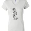 Women's Short Sleeve V-Neck T-Shirt Thumbnail