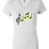 Women's Short Sleeve V-Neck T-Shirt Thumbnail