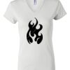 Women's Short Sleeve V-Neck T-Shirt Thumbnail