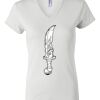 Women's Short Sleeve V-Neck T-Shirt Thumbnail