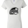 Women's Short Sleeve V-Neck T-Shirt Thumbnail