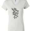 Women's Short Sleeve V-Neck T-Shirt Thumbnail