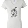 Women's Short Sleeve V-Neck T-Shirt Thumbnail