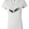 Women's Short Sleeve V-Neck T-Shirt Thumbnail