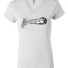 Women's Short Sleeve V-Neck T-Shirt Thumbnail