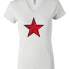 Women's Short Sleeve V-Neck T-Shirt Thumbnail