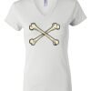 Women's Short Sleeve V-Neck T-Shirt Thumbnail