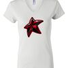 Women's Short Sleeve V-Neck T-Shirt Thumbnail