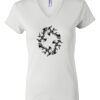 Women's Short Sleeve V-Neck T-Shirt Thumbnail