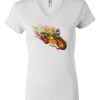 Women's Short Sleeve V-Neck T-Shirt Thumbnail