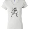 Women's Short Sleeve V-Neck T-Shirt Thumbnail