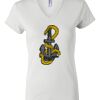 Women's Short Sleeve V-Neck T-Shirt Thumbnail