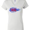 Women's Short Sleeve V-Neck T-Shirt Thumbnail