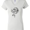 Women's Short Sleeve V-Neck T-Shirt Thumbnail