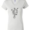 Women's Short Sleeve V-Neck T-Shirt Thumbnail