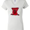 Women's Short Sleeve V-Neck T-Shirt Thumbnail