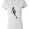 Women's Short Sleeve V-Neck T-Shirt Thumbnail