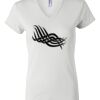 Women's Short Sleeve V-Neck T-Shirt Thumbnail