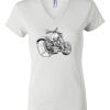 Women's Short Sleeve V-Neck T-Shirt Thumbnail