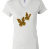 Women's Short Sleeve V-Neck T-Shirt Thumbnail