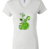 Women's Short Sleeve V-Neck T-Shirt Thumbnail