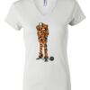 Women's Short Sleeve V-Neck T-Shirt Thumbnail