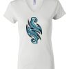 Women's Short Sleeve V-Neck T-Shirt Thumbnail