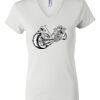 Women's Short Sleeve V-Neck T-Shirt Thumbnail