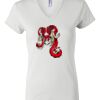 Women's Short Sleeve V-Neck T-Shirt Thumbnail